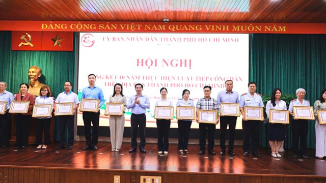 TP.HCM kiến nghị bổ sung quy định giải quyết đơn thư phản ánh, kiến nghị