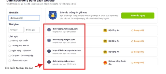 Có thể tra cứu các website lừa đảo trên VNeID - Ảnh 1
