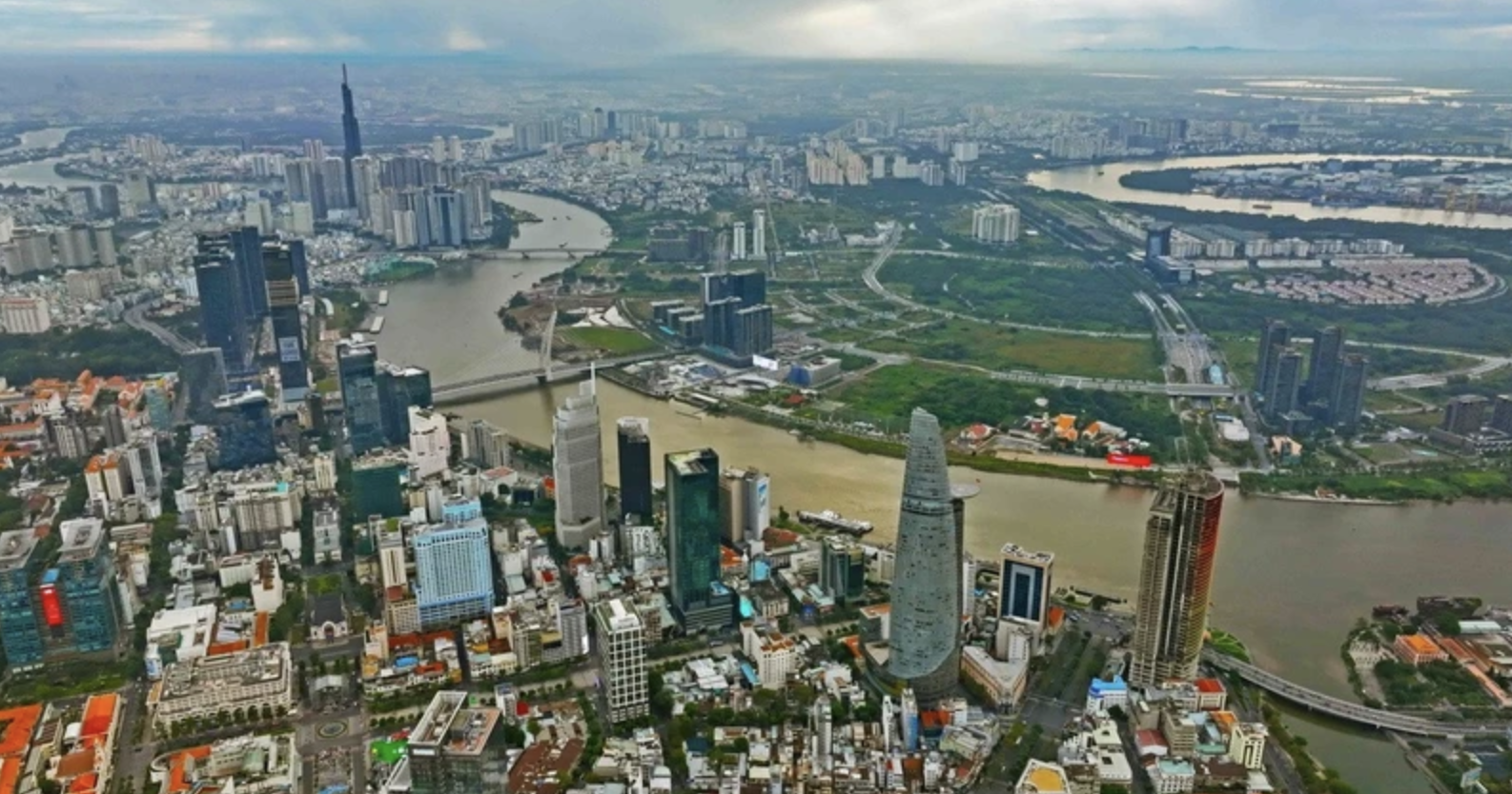 Thành phố Hồ Chí Minh - trung tâm kinh tế, văn hóa, du lịch đầu tàu của cả nước. (Ảnh: Vũ Sinh/TTXVN)