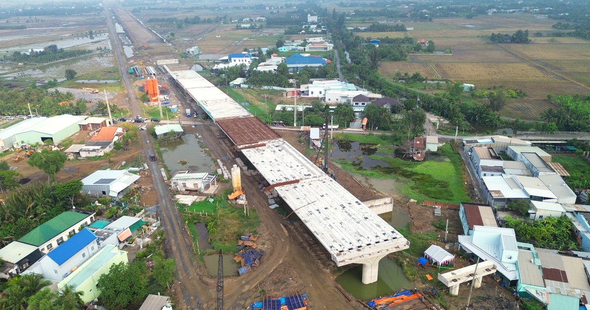 Vành đai 3 TP.HCM đoạn qua Long An sẽ hoàn thành vào tháng 10