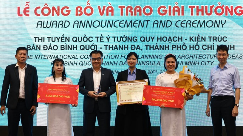 TP. HCM: Trao giải cuộc thi tuyển quốc tế Ý tưởng Quy hoạch - Kiến trúc bán đảo Bình Quới - Thanh Đa - Ảnh 2