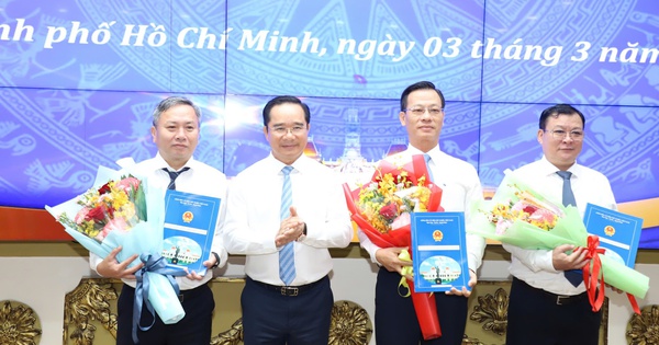 UBND TP HCM bổ nhiệm nhiều lãnh đạo ban quản lý sau sắp xếp