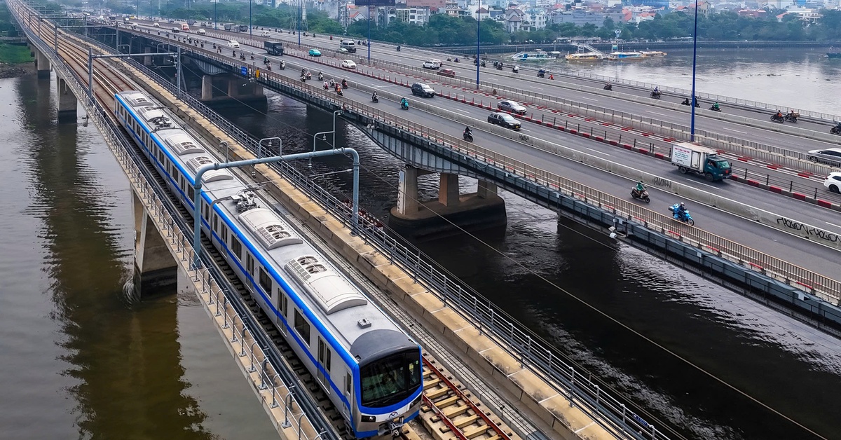 Metro số 1 là 1 trong 50 công trình tiêu biểu chào mừng 50 năm thống nhất đất nước