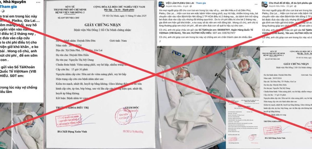 Tái diễn lừa đảo kêu gọi từ thiện