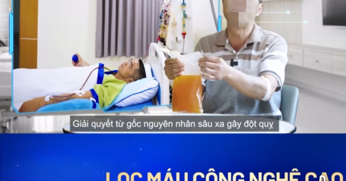 Sở Y tế TP.HCM: Quảng cáo lọc máu ngừa đột quỵ là sai sự thật