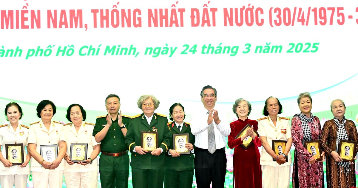 TPHCM tri ân thế hệ phụ nữ Việt Nam có nhiều cống hiến cho Tổ quốc