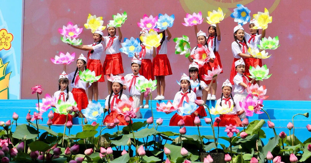 Nhiều hoạt động sôi nổi, vui tươi tại đại hội Cháu ngoan Bác Hồ TP.HCM