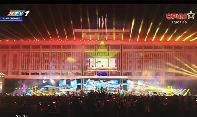 Rực rỡ, hoành tráng và đầy cảm xúc với cầu truyền hình Rực rỡ, hoành tráng và đầy cảm xúc với cầu truyền hình