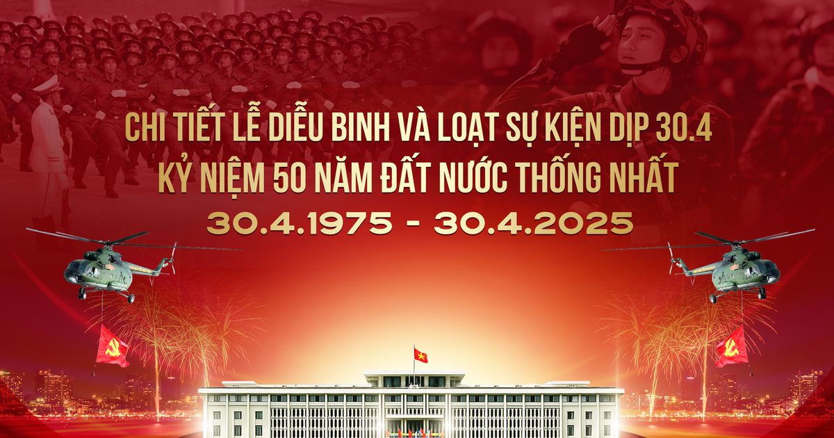 Lịch diễu binh và sự kiện trọng điểm dịp 30.4 ở TP.HCM