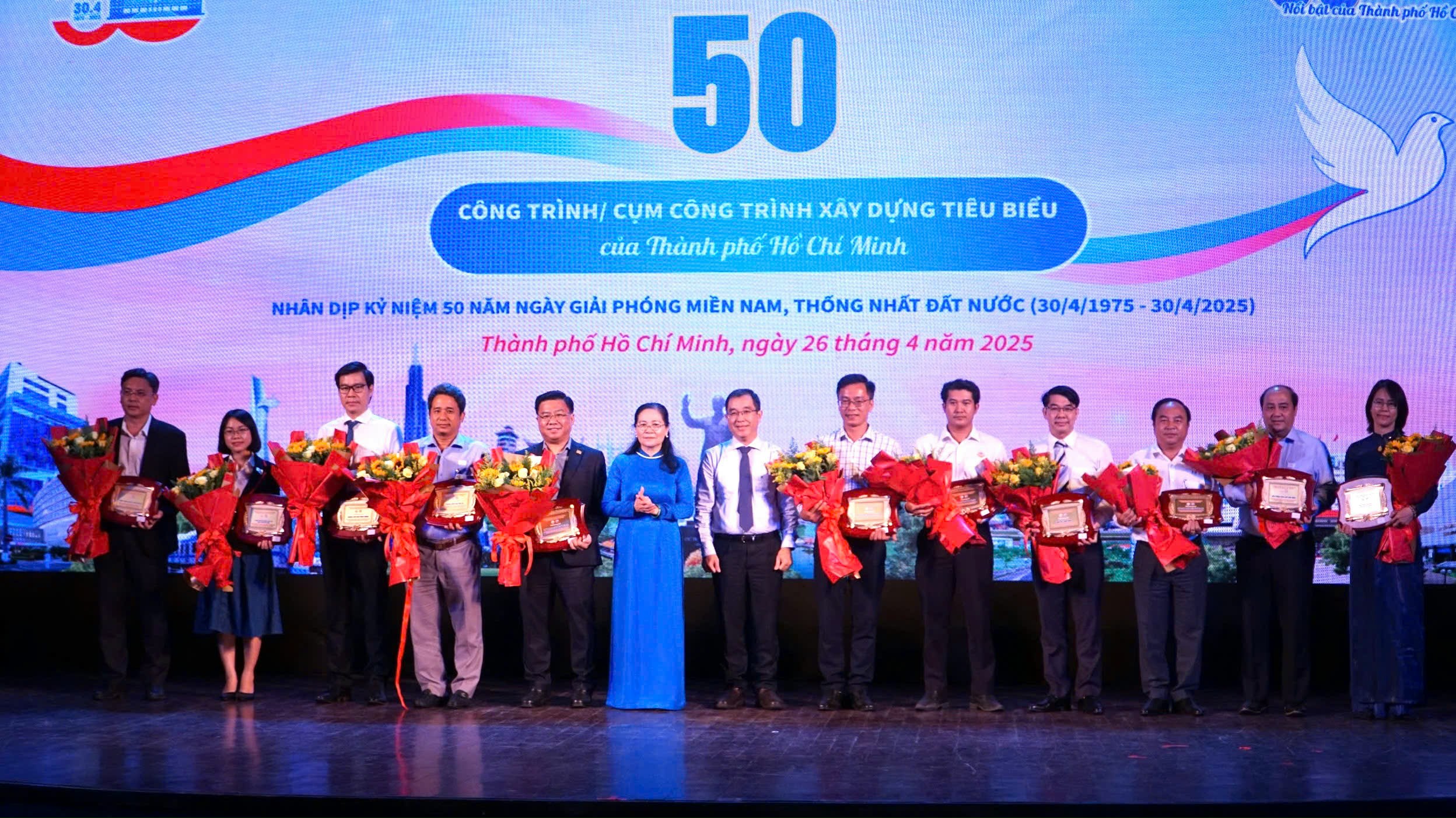 [VIDEO] TP. HCM: Công bố, vinh danh và giao lưu 50 công trình/cụm công trình xây dựng tiêu biểu