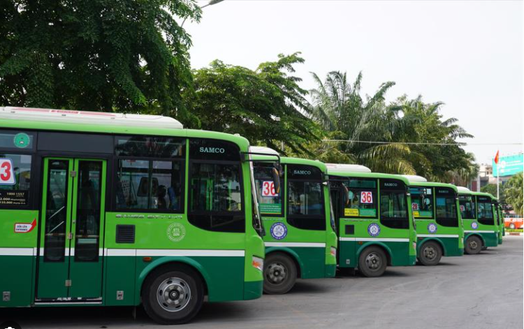 TP.HCM miễn phí sử dụng toàn bộ tuyến xe buýt trong ngày 30/4/2025