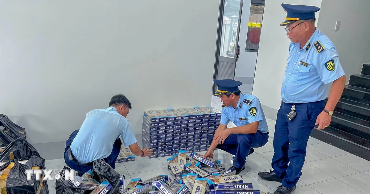 TP Hồ Chí Minh: Hải quan ngăn chặn vụ buôn lậu hơn 253.000 bao thuốc lá