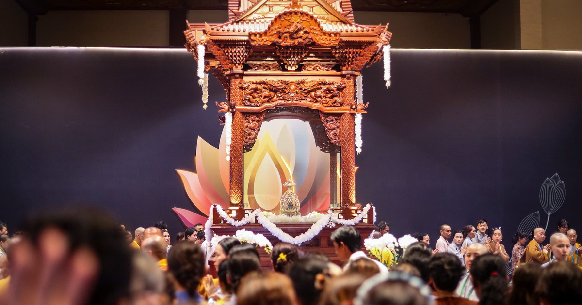 Vesak 2025: Điều chỉnh thời gian chiêm bái xá lợi Phật ở chùa Thanh Tâm