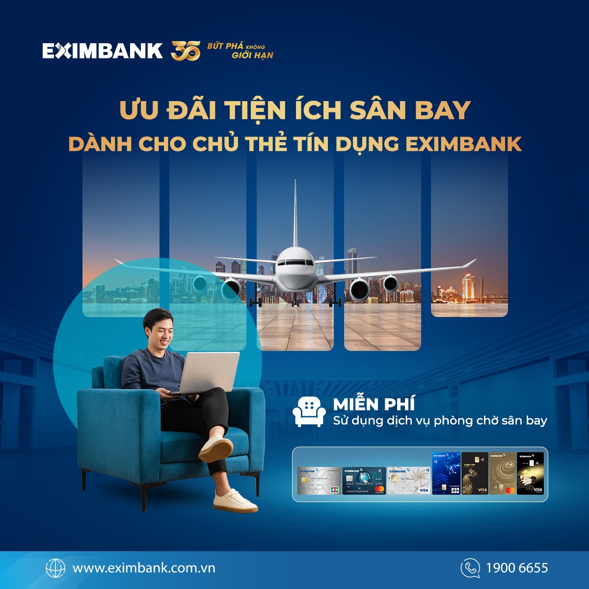 Hè 2025 – Trải nghiệm đúng chất, tận hưởng ưu đãi đúng gu cùng thẻ tín dụng Eximbank