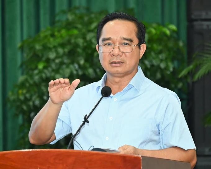 Đồng chí Nguyễn Văn Được, Ủy viên Trung ương Đảng, Phó Bí thư Thành ủy, Chủ tịch UBND TPHCM, Phó Trưởng Ban Chỉ đạo Thành phố, làm Trưởng Tiểu Ban thực hiện Nghị quyết 57 của Bộ Chính trị. Ảnh: VIỆT DŨNG z6504415354311-61bf79acb719fd36ed214b2f2bfbd8a2-7408-2446-7488-1669.jpg