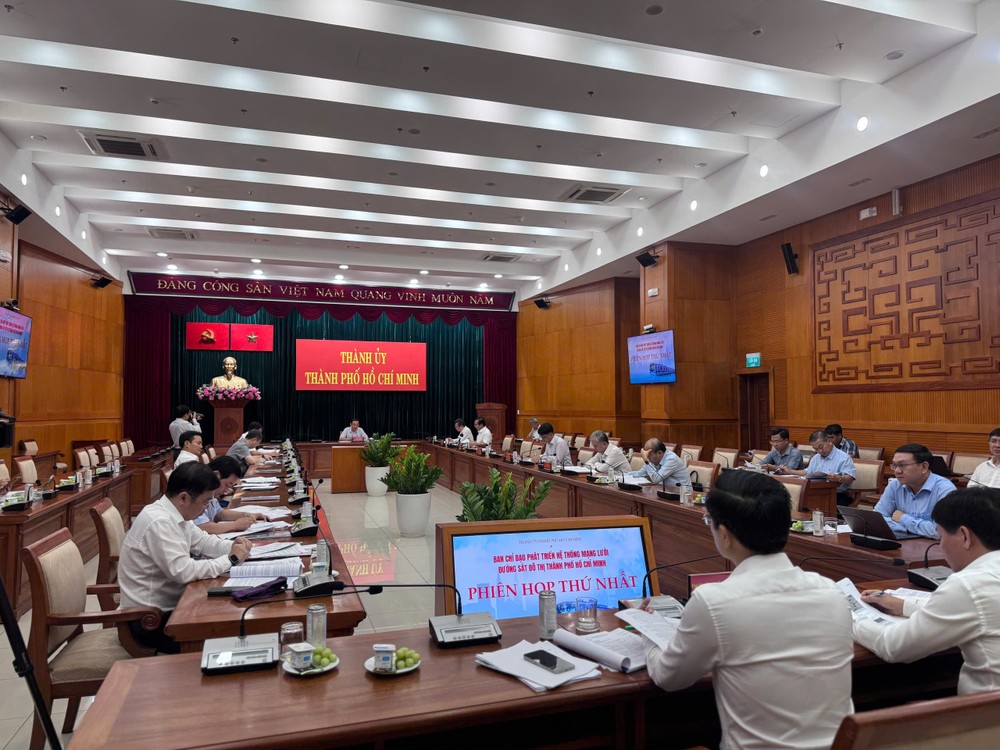 Phiên họp thứ nhất Ban Chỉ đạo. duong-sat-do-thi-2.jpg