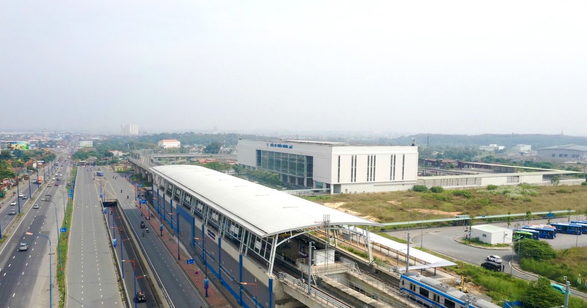 Sau sáp nhập, hệ thống đường sắt đô thị TP.HCM được kéo dài