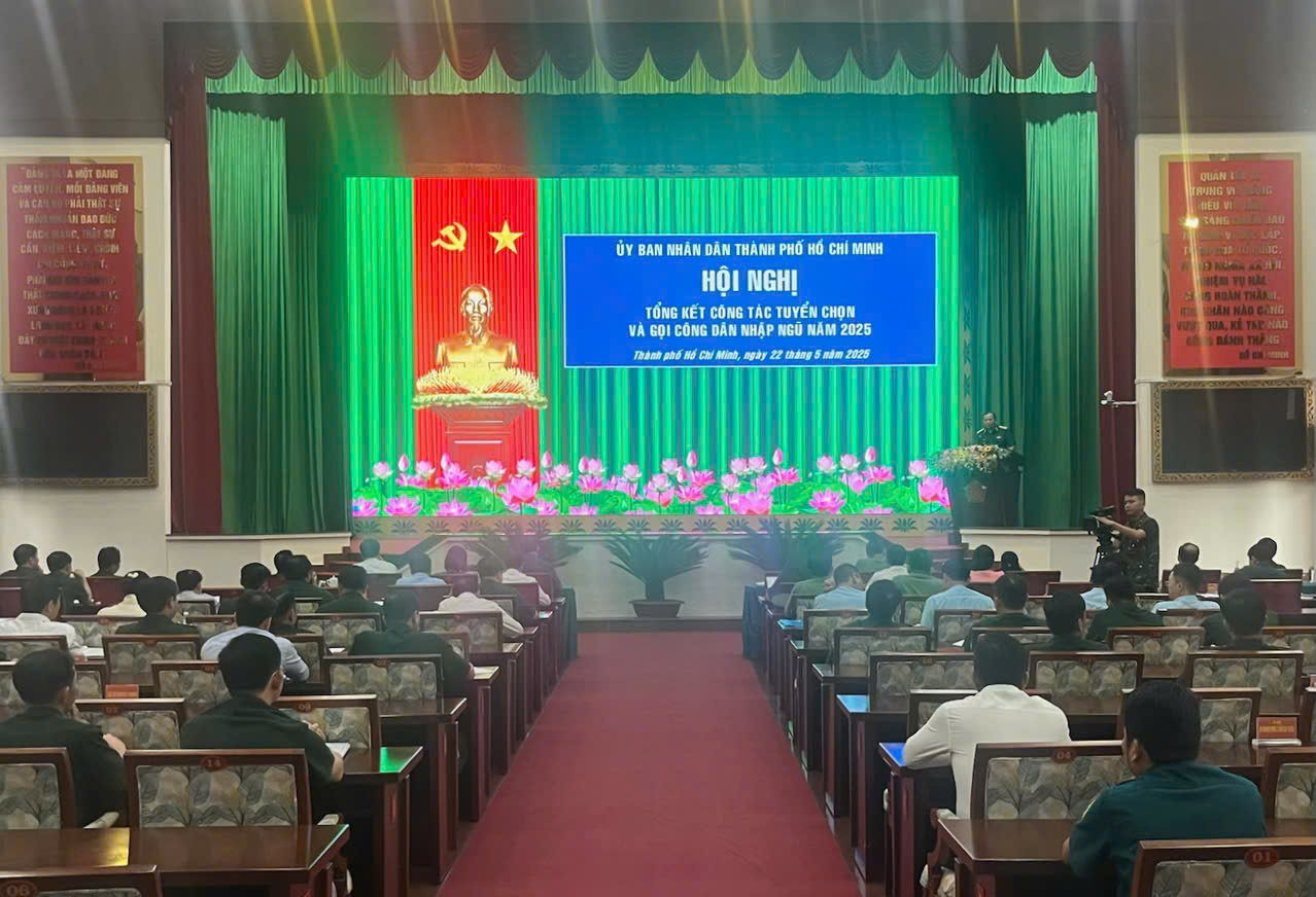 TP. HCM đạt 100% chỉ tiêu tuyển chọn và gọi công dân nhập ngũ năm 2025