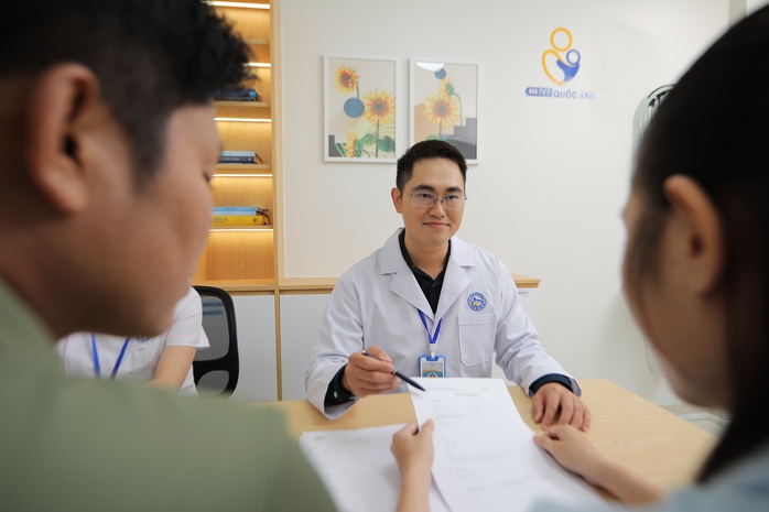 Trung tâm hỗ trợ sinh sản cho công nhân, người thu nhập thấp đầu tiên tại Việt Nam - Ảnh 1.