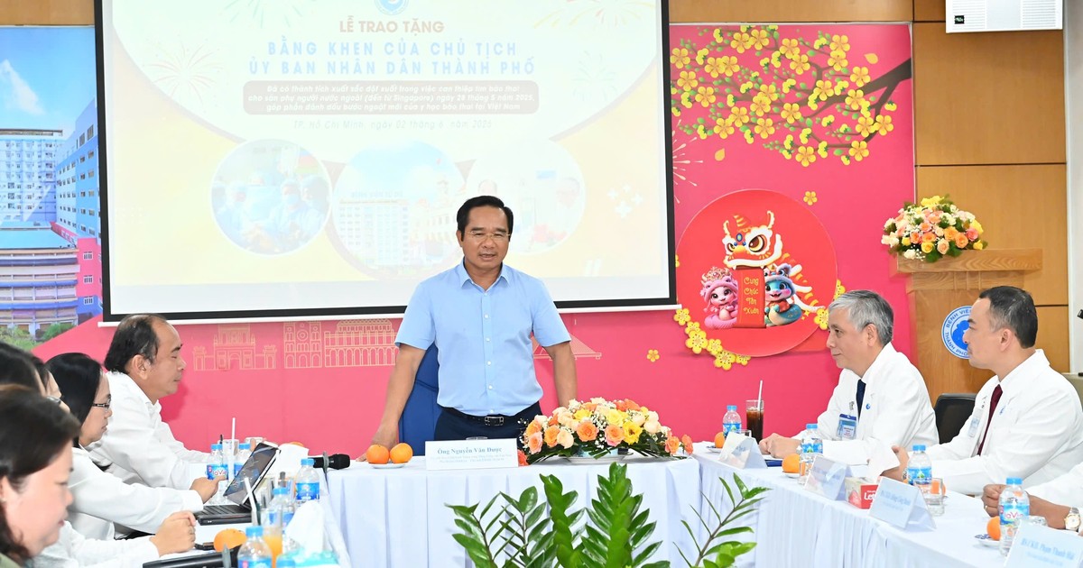 Chủ tịch UBND TPHCM: Ca can thiệp tim bào thai là thành tựu y khoa đáng tự hào của ngành y Việt Nam