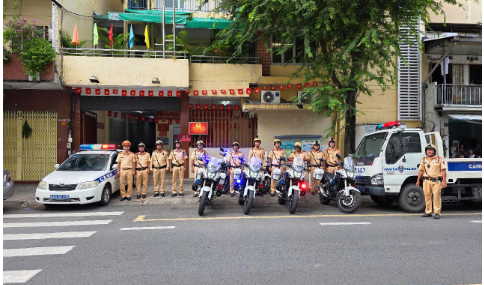TPHCM: Cảnh sát giao thông ra quân cao điểm bảo đảm TTATGT dịp hè 2025