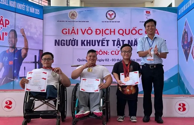 Đoàn TPHCM giành chiến thắng tại giải vô địch quốc gia cầu lông, bóng bàn, cử tạ, pickleball người khuyết tật năm 2025