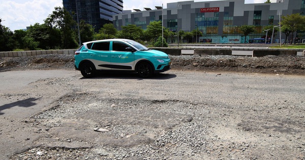 Ban Giao thông phản hồi đường hư quanh hầm chui Nguyễn Văn Linh