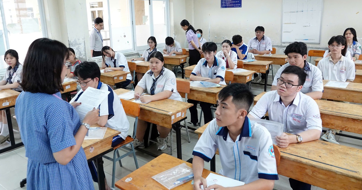 TP.HCM bắt đầu chấm thi tốt nghiệp THPT từ hôm nay