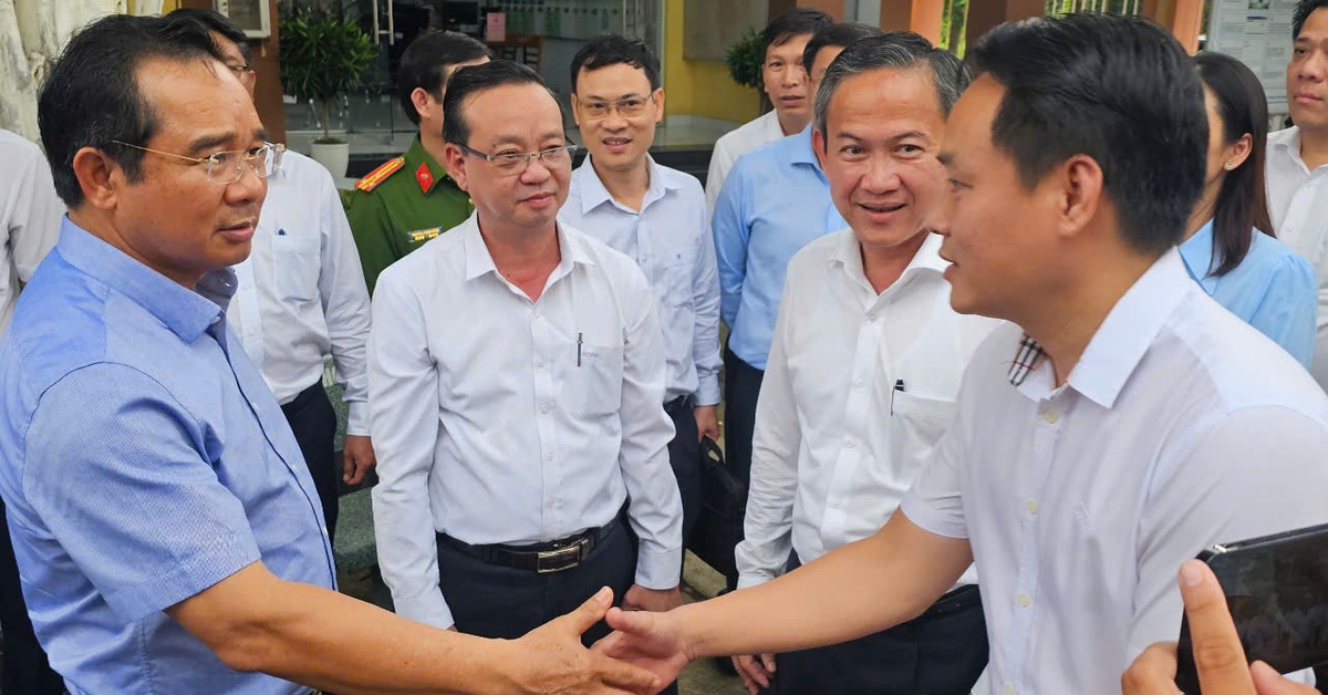 Chủ tịch Nguyễn Văn Được làm việc với xã phường TP.HCM khu vực Bình Dương cũ