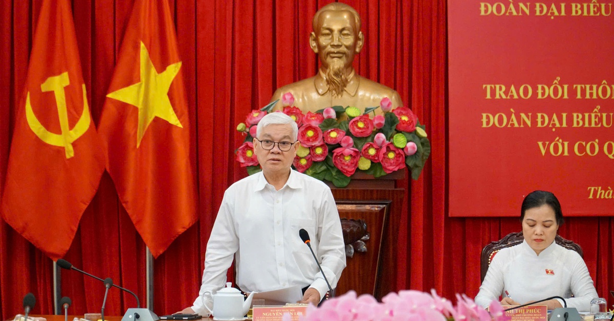 Đoàn đại biểu Quốc hội TP.HCM chia ra 15 nhóm đi tiếp xúc cử tri tại 80 điểm