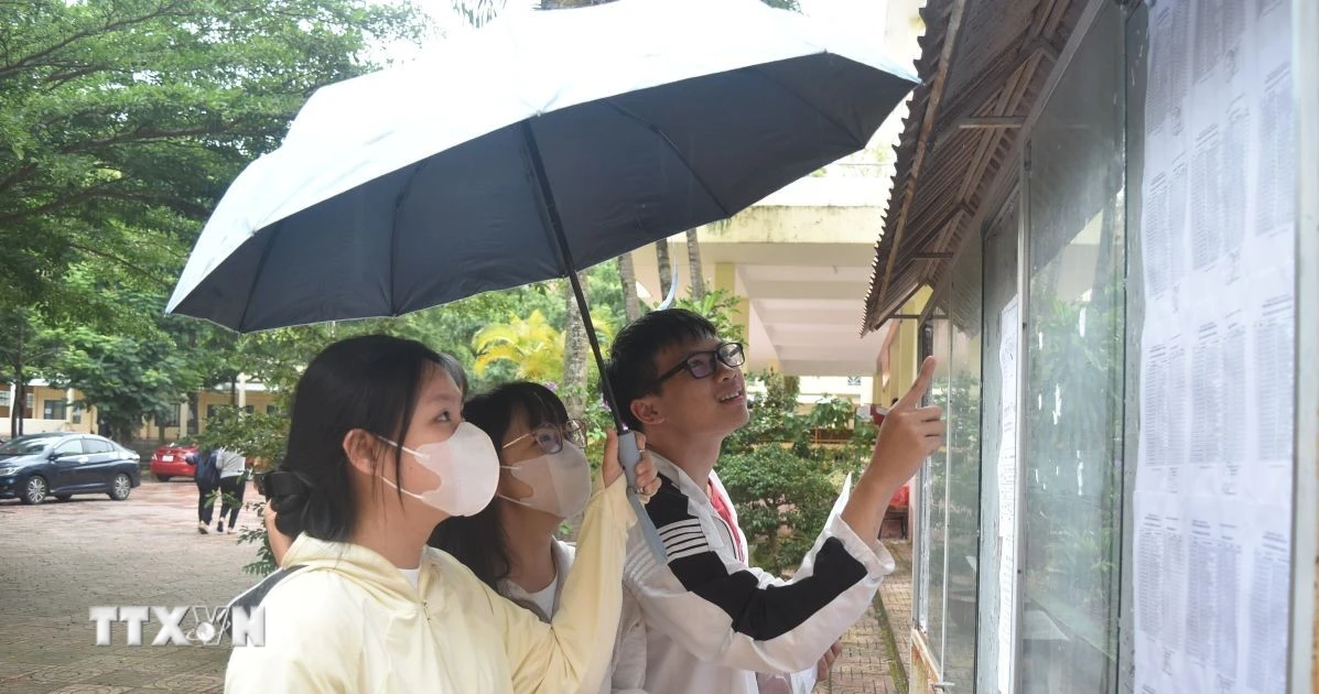 Chính thức công bố điểm thi tốt nghiệp Trung học Phổ thông năm 2025