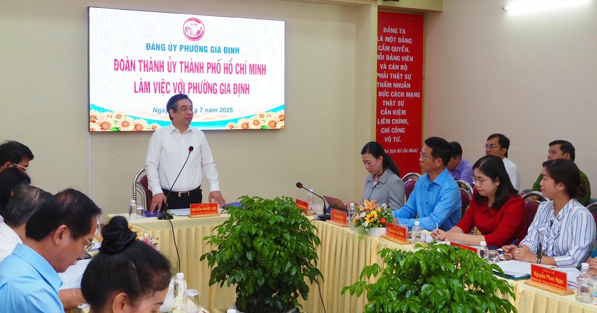 Lãnh đạo Thành ủy TPHCM khảo sát hoạt động phường Sài Gòn, Gia Định, Chợ Lớn