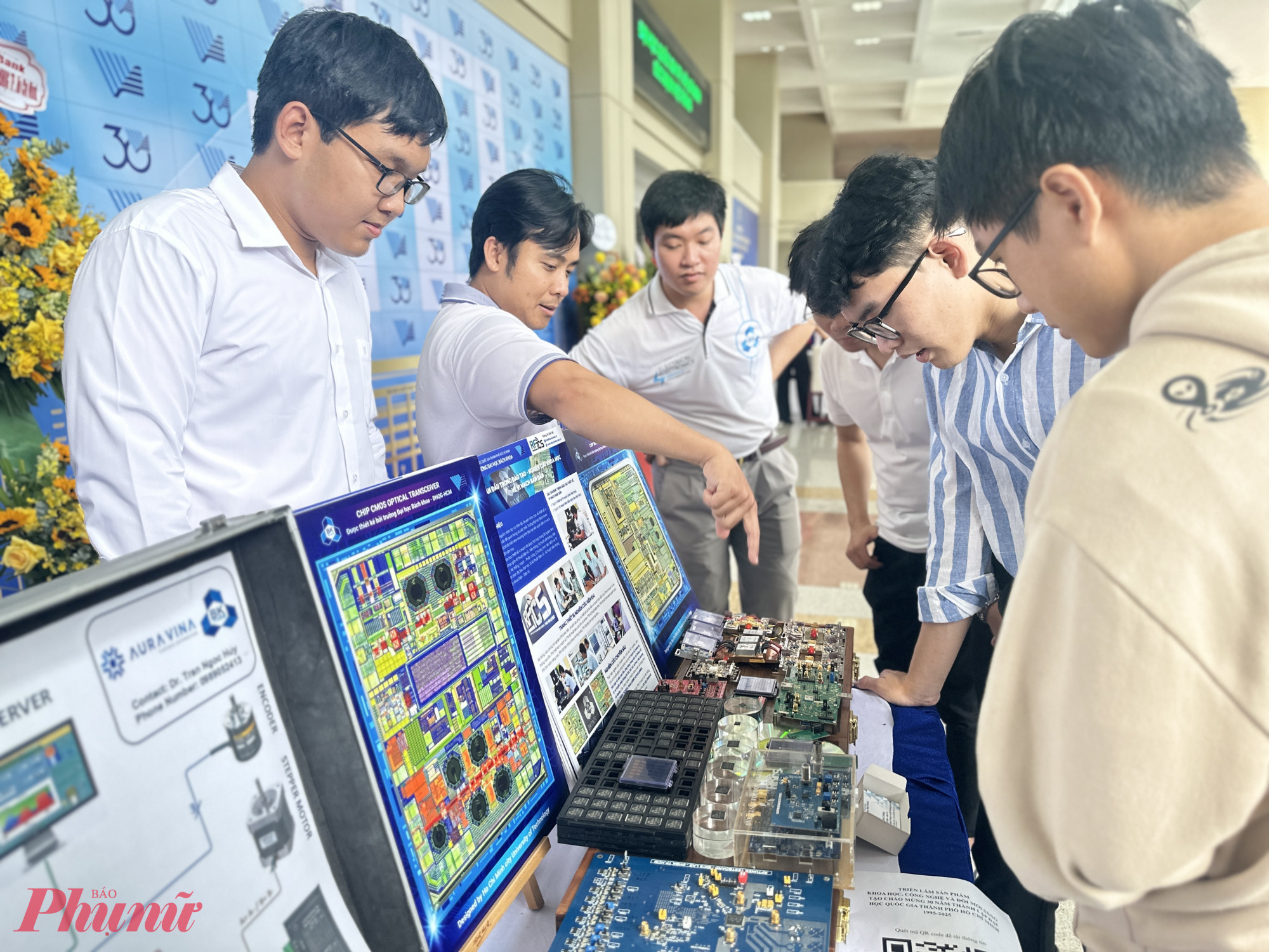 Sinh viên các trường thành viên của Đại học Quốc gia TPHCM - Ảnh: Nguyễn Loan