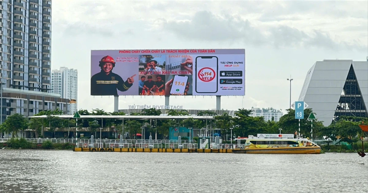 TPHCM sử dụng hơn 1.000 màn hình led để tuyên truyền phòng cháy, chữa cháy