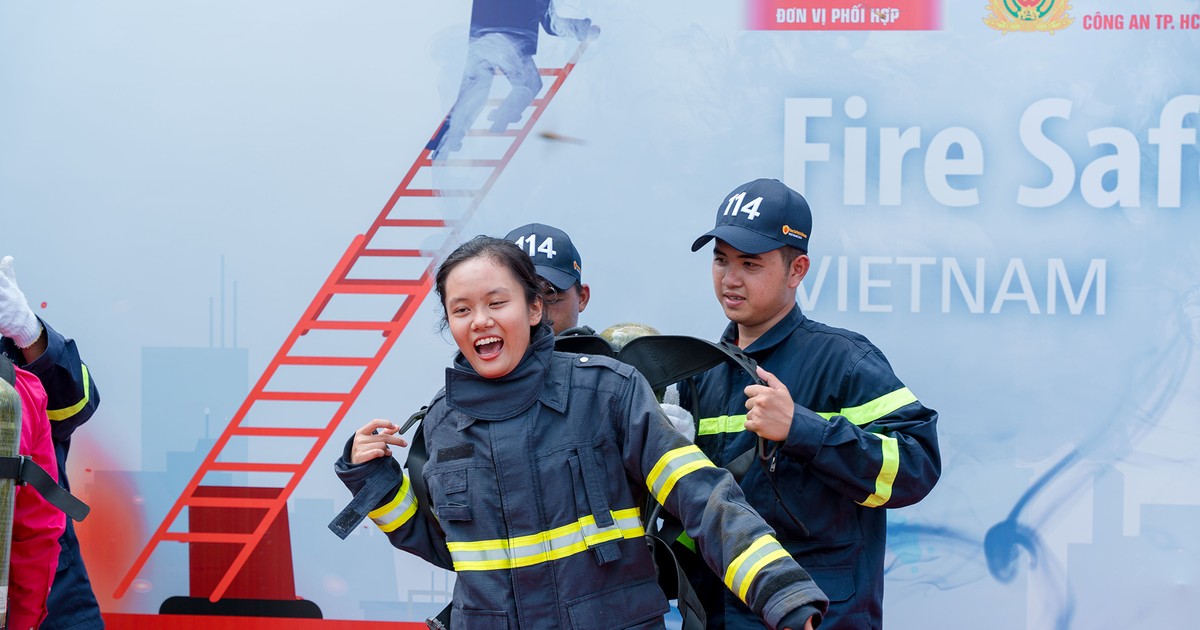TP.HCM: Triển lãm quốc tế và trình diễn những kỹ năng về phòng cháy, chữa cháy