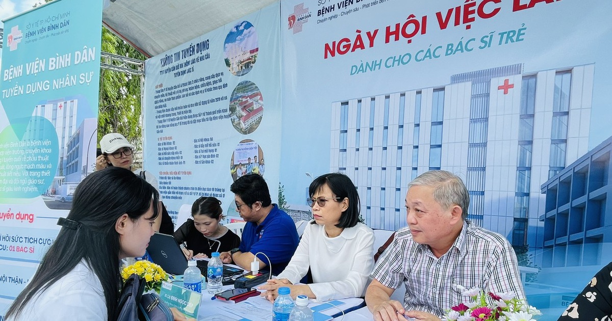 Cơ hội cho bác sĩ trẻ cả nước làm việc tại bệnh viện hàng đầu ở TP.HCM