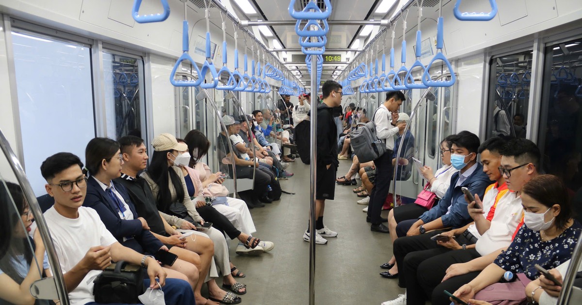 Metro số 1 tăng chuyến, chạy tới 23 giờ phục vụ khách dịp Lễ 2-9