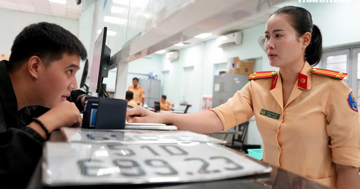 CSGT TP.HCM: Người dân có thể đăng ký xe mà không cần mang xe đến công an