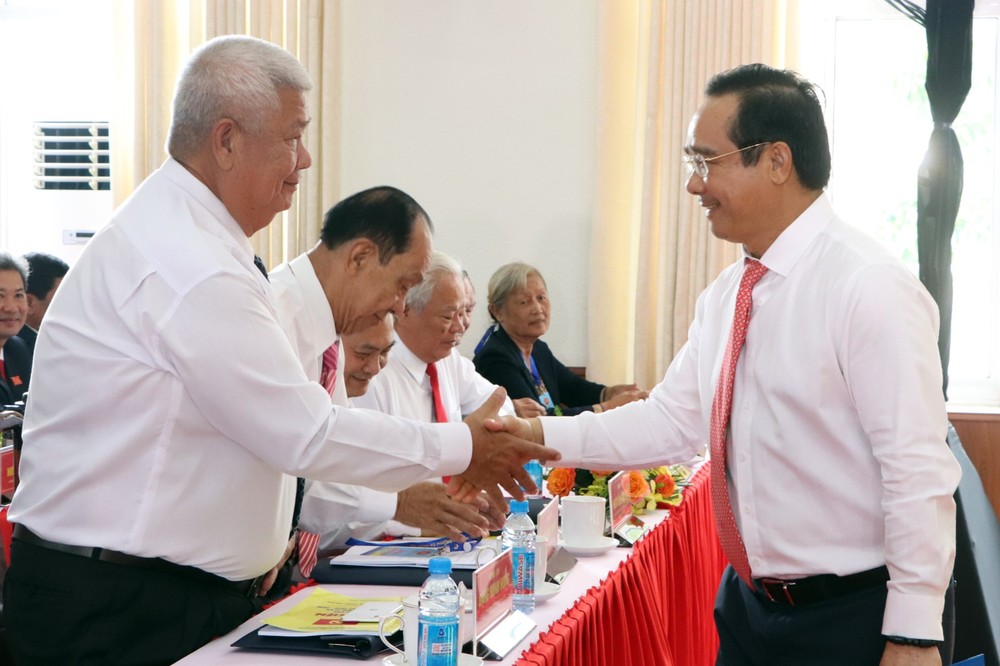 Ông Nguyễn Văn Được, Phó Bí thư Thành ủy, Chủ tịch UBND TP.HCM, tham dự và chỉ đạo. Ảnh: LÊ ÁNH Chủ tịch UBND (9).JPG