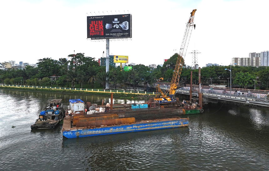 ទីក្រុងហូជីមិញ៖ ការលើកស្ពាន Binh Trieu 1 ប្រជាពលរដ្ឋកុំបារម្ភពីការកកស្ទះចរាចរណ៍ - រូបថត ២.