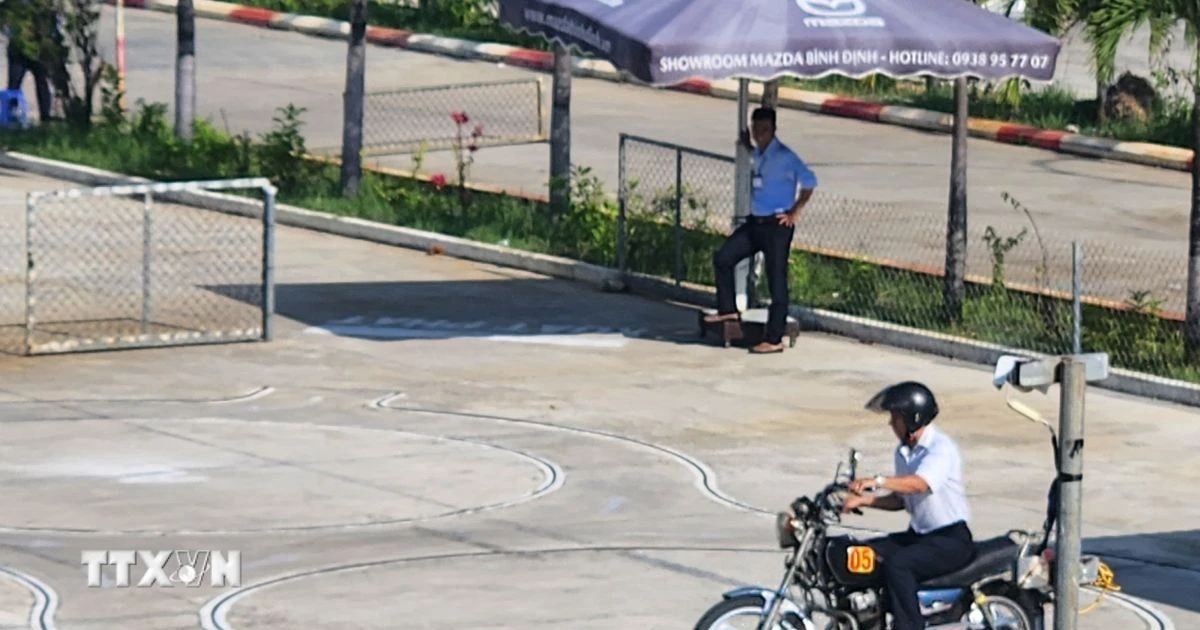 Lần đầu tổ chức thi sát hạch lái xe tại Đặc khu Côn Đảo