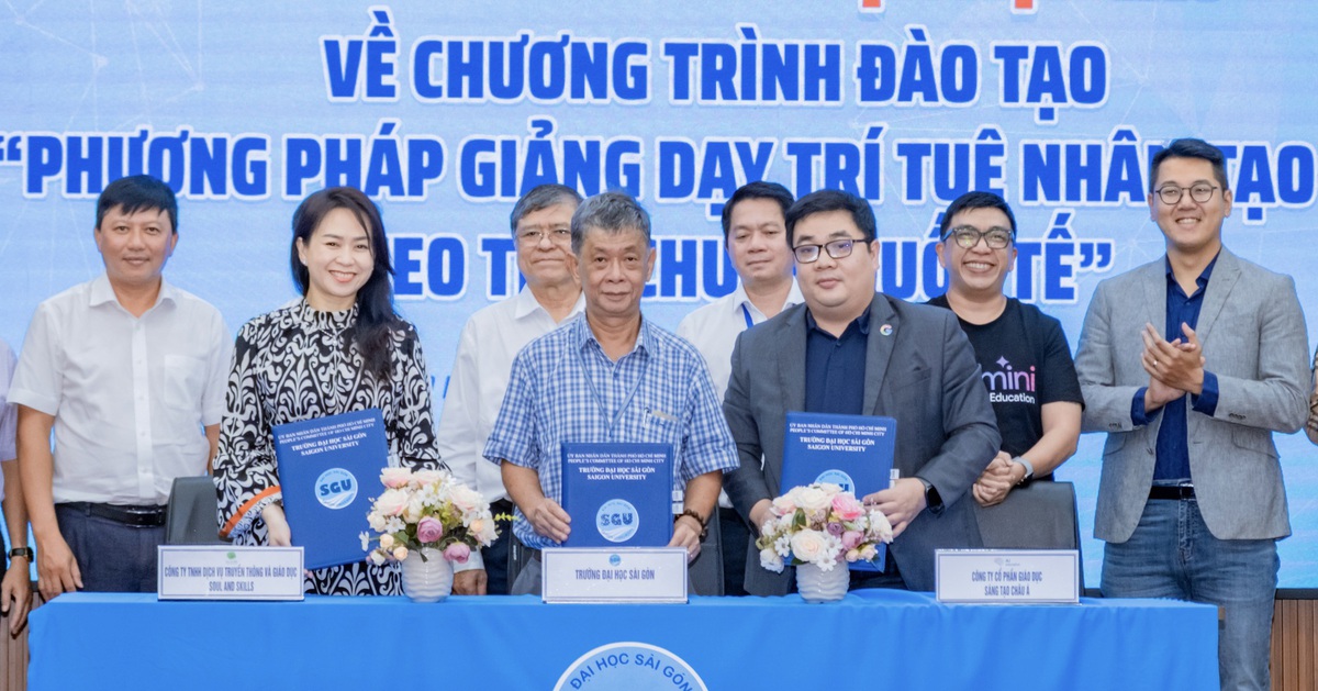 TP.HCM đào tạo giáo viên dạy trí tuệ nhân tạo