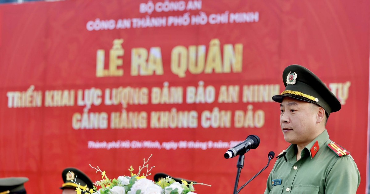 Công an TP.HCM triển khai lực lượng bảo đảm an ninh Cảng hàng không Côn Đảo