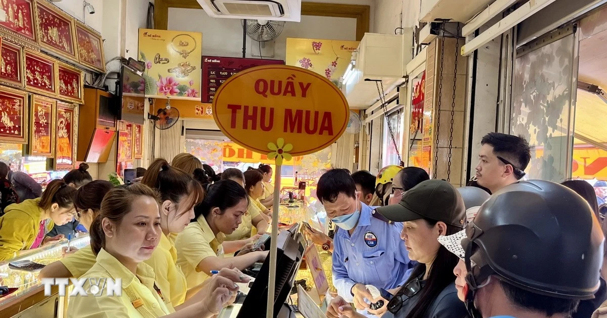 Siết chặt hoạt động kinh doanh vàng miếng tại TP Hồ Chí Minh và Đồng Nai