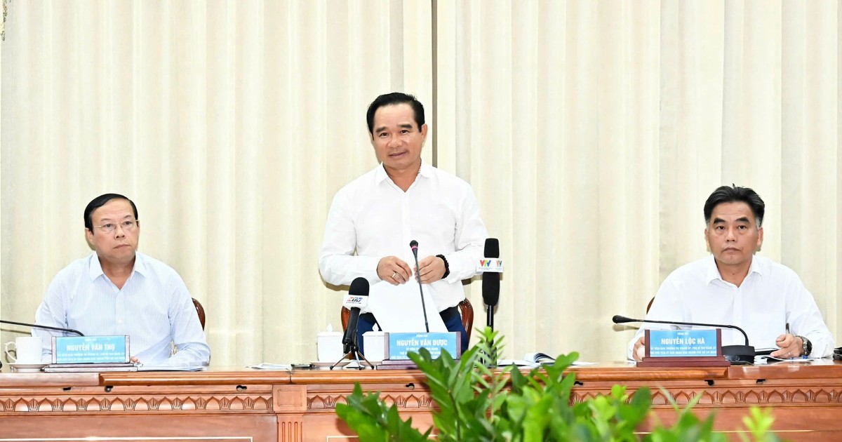 Chủ tịch UBND TPHCM Nguyễn Văn Được: Tăng tốc giải ngân đầu tư công, thúc đẩy tăng trưởng