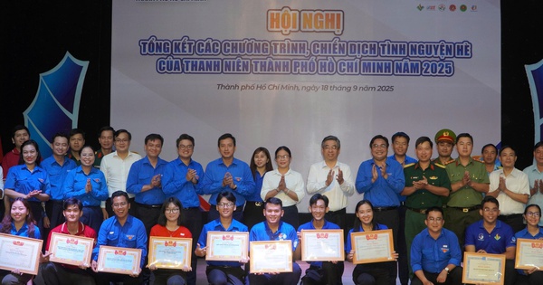 TP HCM: Gần 700.000 lượt thanh niên tham gia chiến dịch tình nguyện hè 2025