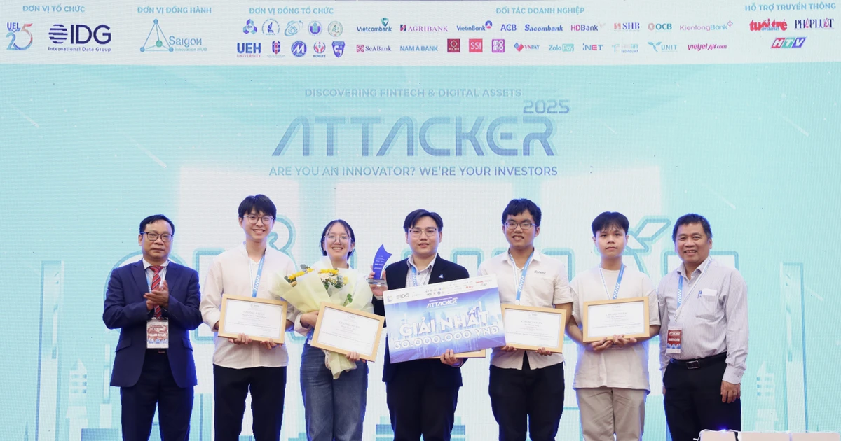 Dự án AI pháp lý ngân hàng thắng giải cao tại ATTACKER 2025