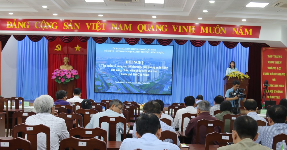 TP.HCM tập huấn nghiệp vụ bồi thường, giải phóng mặt bằng cho công chức cấp xã