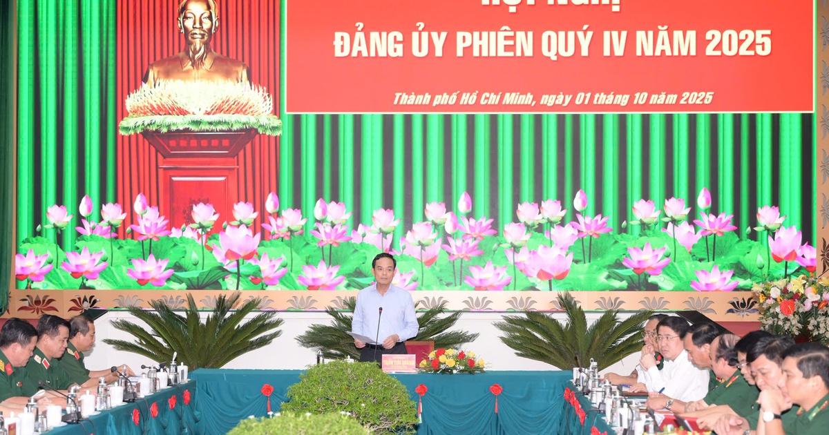 Ông Trần Lưu Quang giữ chức Bí thư Đảng ủy Quân sự TP.HCM