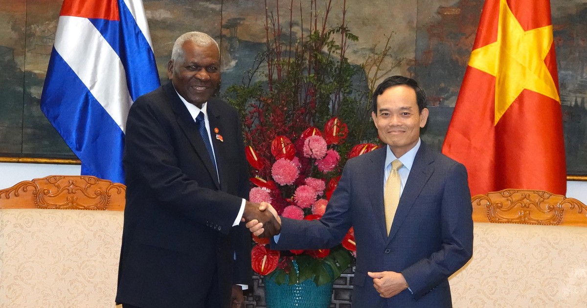 Bí thư Thành ủy TP.HCM Trần Lưu Quang hội kiến Chủ tịch Quốc hội Cuba